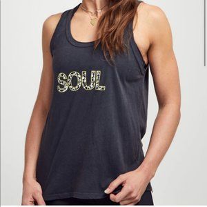 NWT Soulcycle Victoria Tank Leopard Small